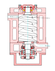 立式螺杆真空泵相对卧式螺杆真空泵的优势